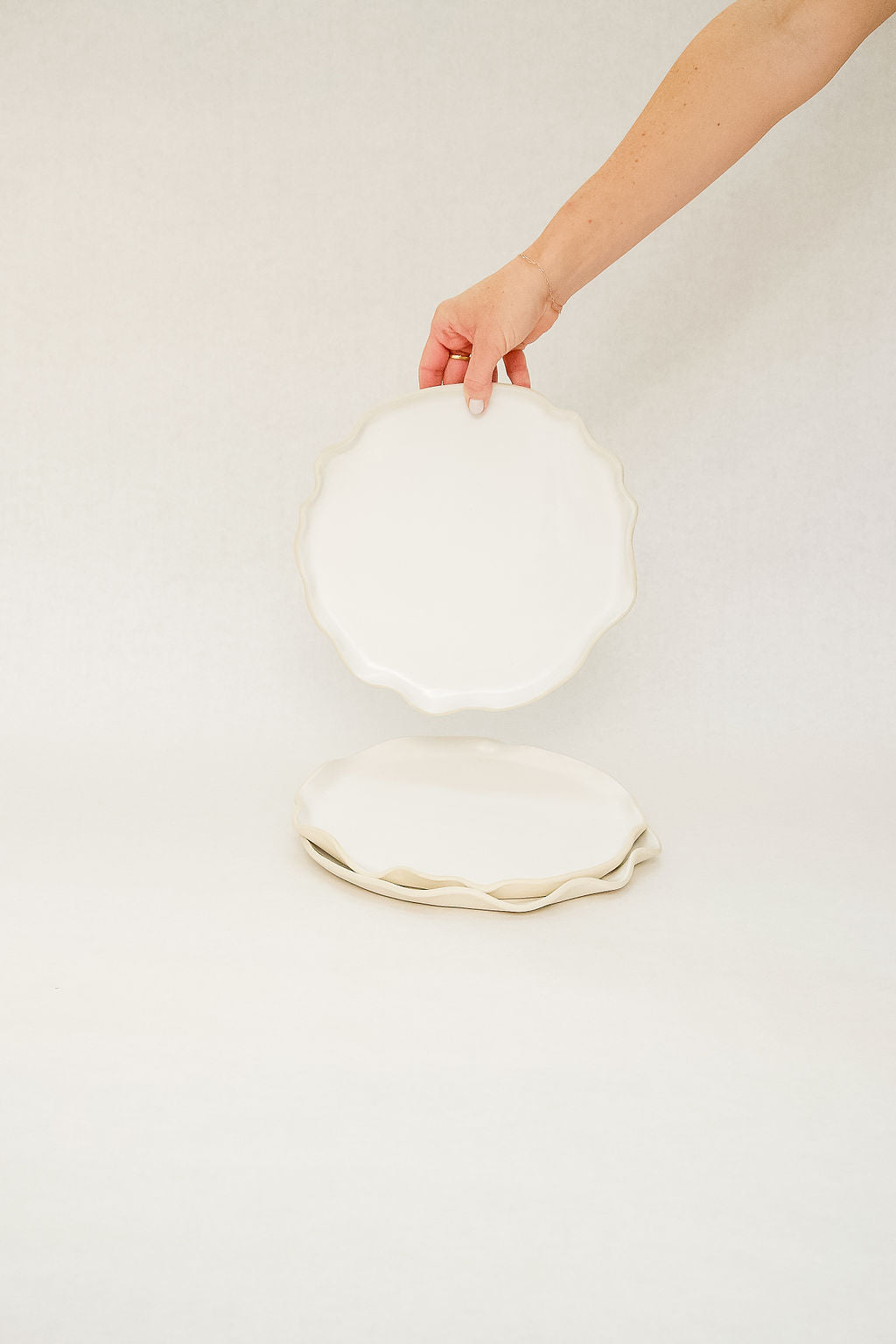 Wave Salad Plate 8"